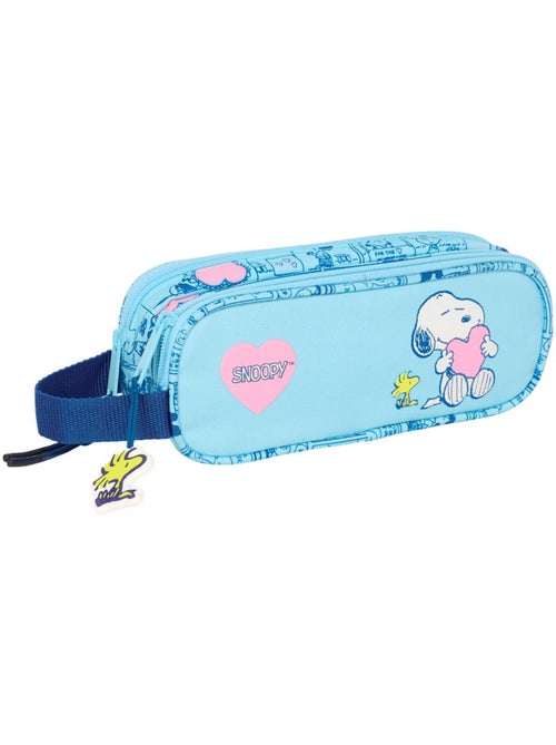 Trousse Snoopy double rectangulaire à zip - 2 compartiments - Kiabi Trousse Snoopy double rectangulaire à zip - 2 compartiments - Kiabi