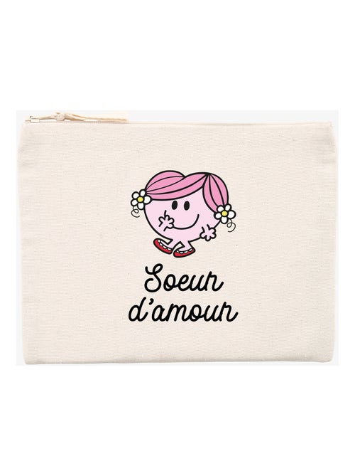 Trousse SOEUR D AMOUR COEUR - Kiabi