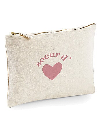 Trousse SŒUR D'AMOUR CŒUR