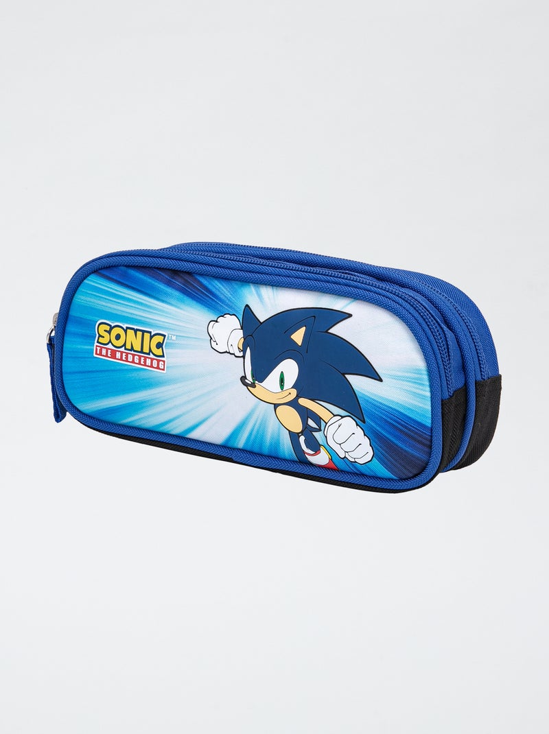 Trousse 'Sonic' bleu - Kiabi