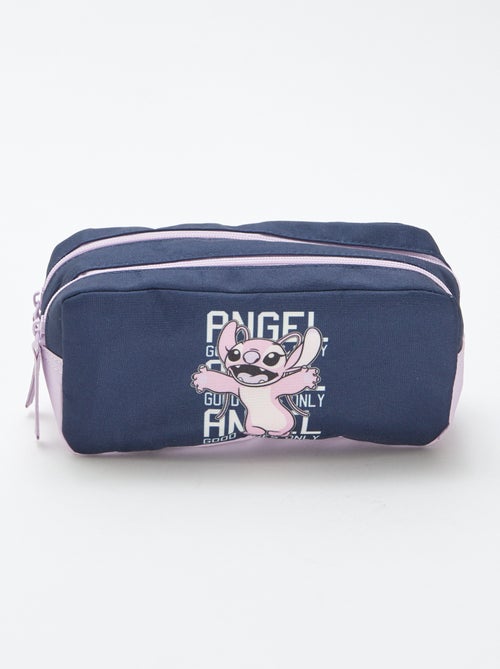 Trousse 'Stitch' 'Disney' à 2 compartiments - Kiabi