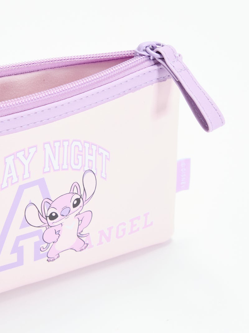 Trousse 'Stitch' 'Disney' Rose - Kiabi