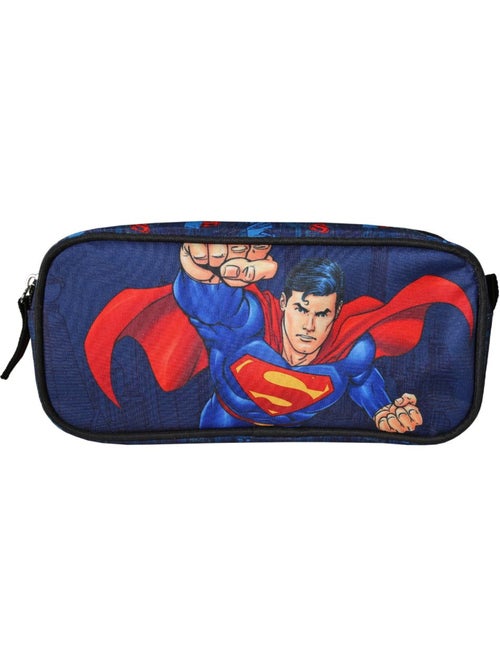 Trousse 'Superman' – Rectangulaire 2 compartiments – 22 cm - Kiabi Trousse 'Superman' – Rectangulaire 2 compartiments – 22 cm - Kiabi