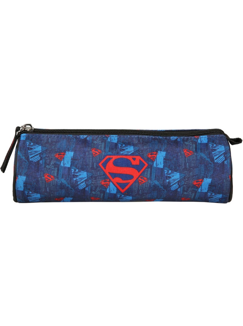 Trousse 'Superman' – Ronde DC Comics – 22 cm Bleu marine - Kiabi