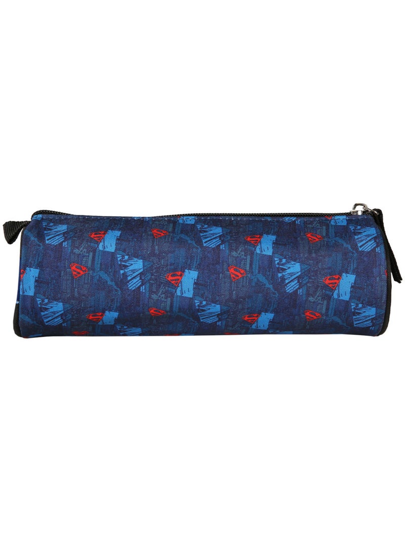 Trousse 'Superman' – Ronde DC Comics – 22 cm Bleu marine - Kiabi