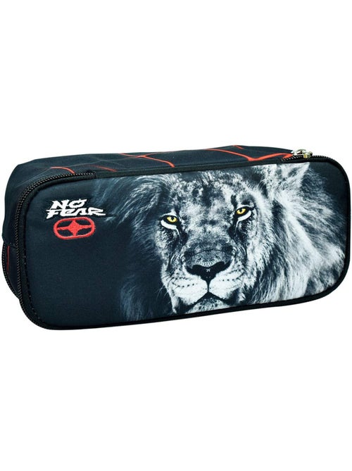 Trousse tissu imprimé lion No Fear - Kiabi Trousse tissu imprimé lion No Fear - Kiabi