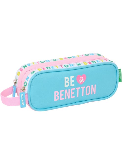 Trousse toile 2 compartiments - Kiabi Trousse toile 2 compartiments - Kiabi