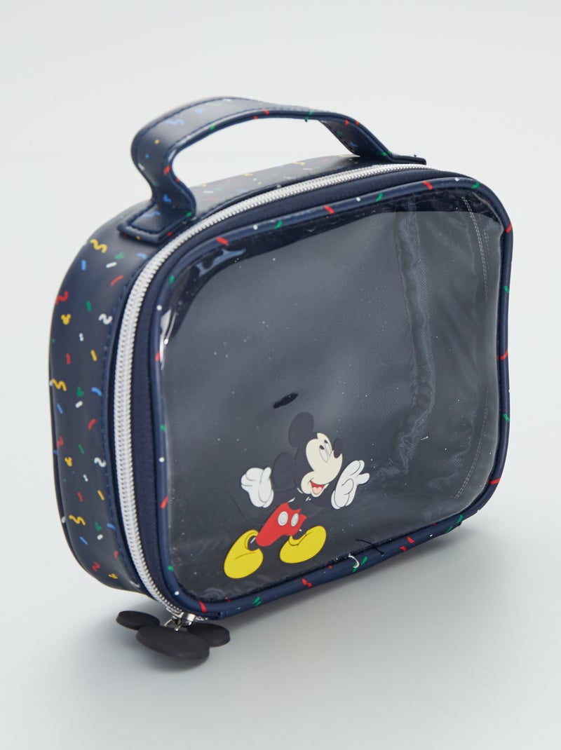 Trousse transparente 'Mickey' de 'Disney' Bleu marine - Kiabi