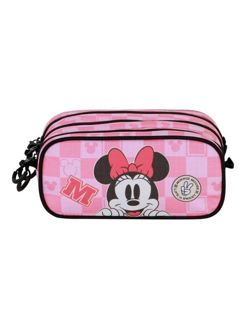 Trousse Trick FAN 2.2 - Disney Minnie Mouse Journey - Rose - Taille Unique - Kiabi