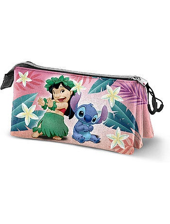 Trousse triple - disney lilo et stitch dance - multicolore - taille unique