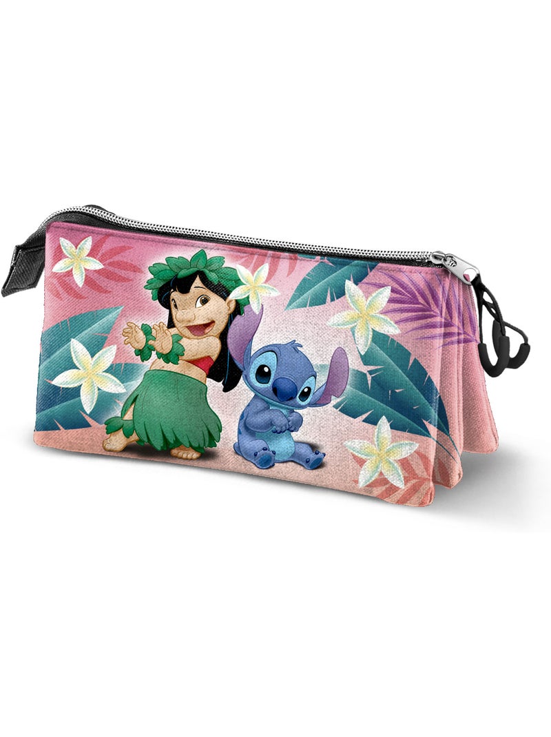 Trousse Triple - Disney Lilo et Stitch Dance - Multicolore - Taille Unique Multicolore - Kiabi