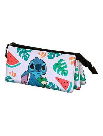 Trousse Triple - Disney Lilo et Stitch Frog - Multicolore - Taille Unique
