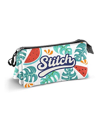 Trousse Triple - Disney Lilo et Stitch Frog - Multicolore - Taille Unique