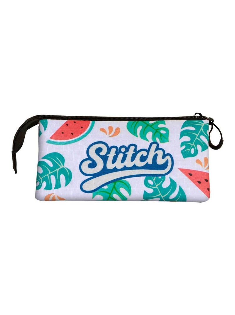 Trousse Triple - Disney Lilo et Stitch Frog - Multicolore - Taille Unique Multicolore - Kiabi