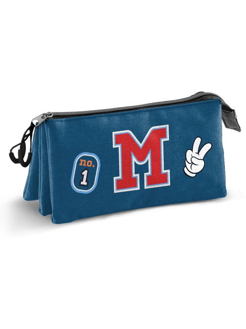 Trousse Triple - Disney Mickey Mouse Class - Bleu - Taille Unique - Kiabi