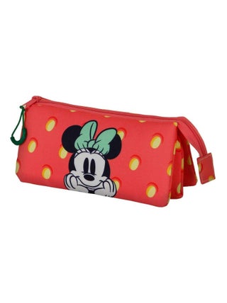 Trousse Triple - Disney Minnie Mouse Fresh - Rose - Taille Unique