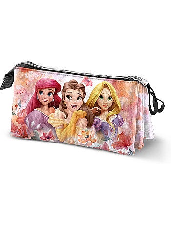 Trousse Triple - Disney Princesses Disney Dream - Rose - Taille Unique