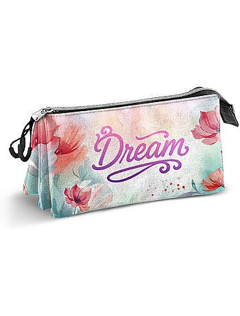 Trousse Triple - Disney Princesses Disney Dream - Rose - Taille Unique