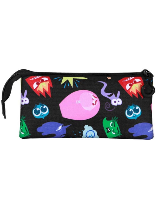 Trousse Triple - Disney Vice-Versa 2 / Inside Out 2 Feeling - Multicolore - Taille Unique - Kiabi