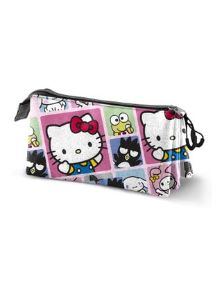 Trousse Triple - Hello Kitty Panels