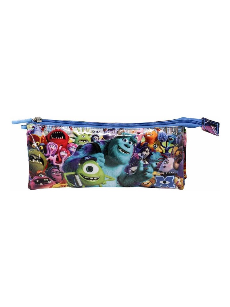 Trousse Triple - Monstres et Cie University Multicolore - Kiabi