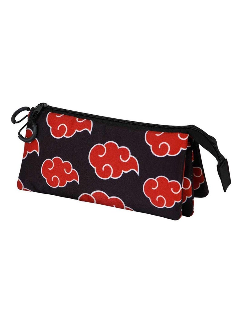 Trousse Triple - Naruto Clouds Noir - Kiabi