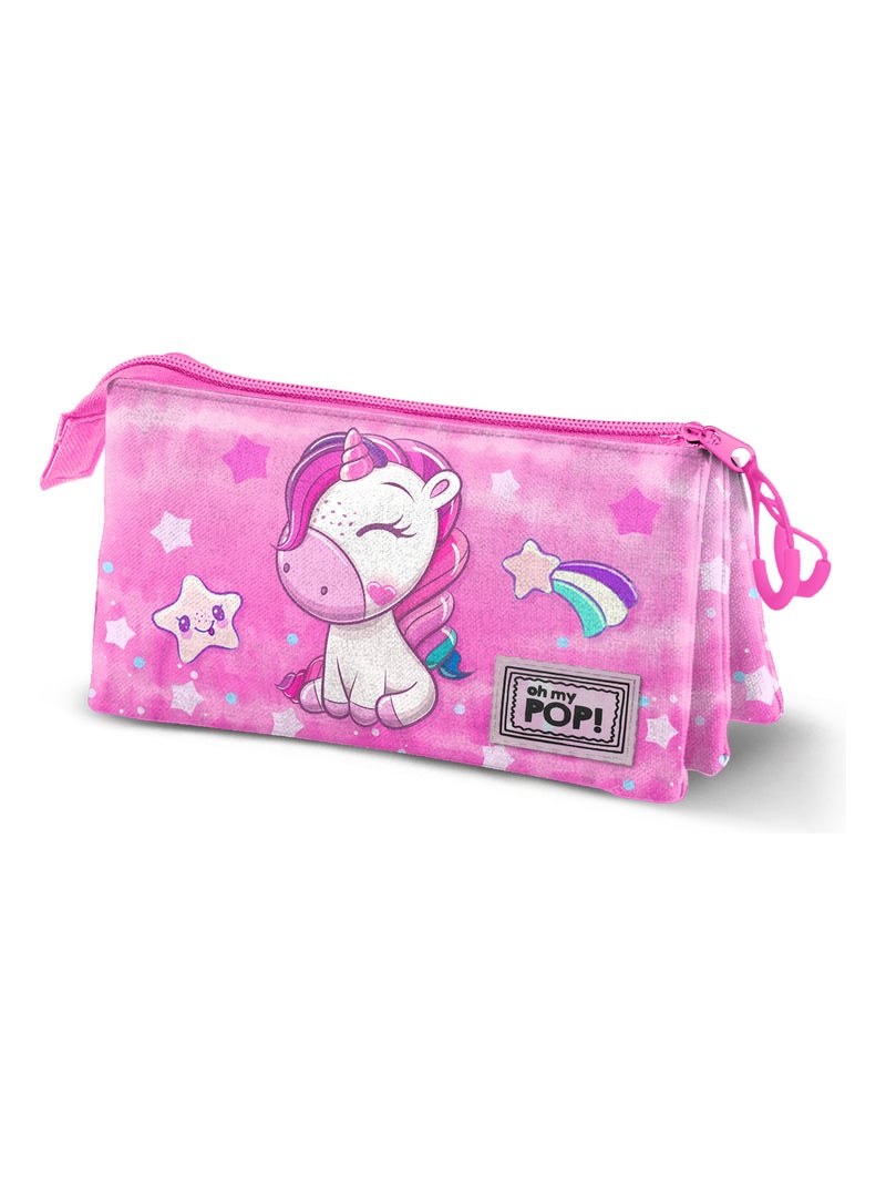 Trousse Triple - Oh My Pop! Daydream Rose - Kiabi