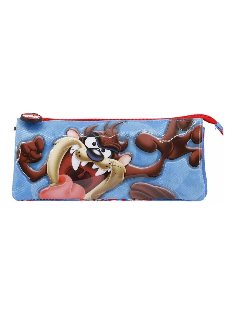 Trousse Triple - Taz Tasmanian Bleu - Kiabi