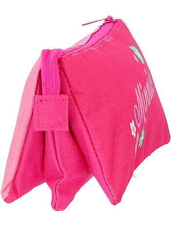 Trousse triple compartiment toile Minnie Mouse Disney