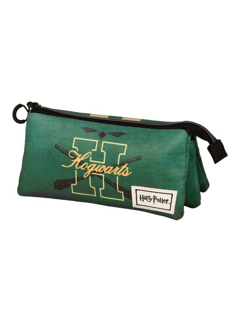 Trousse Triple ECO - Harry Potter Howarsity - Vert - Taille Unique Vert - Kiabi