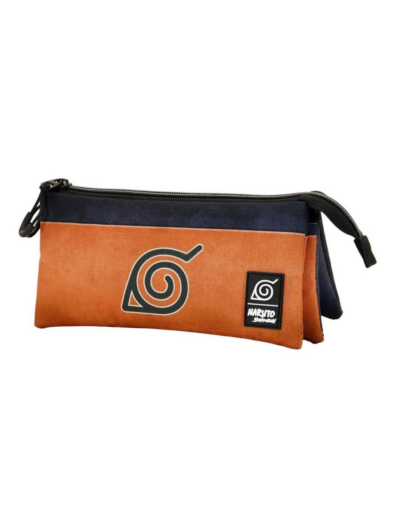 Trousse Triple ECO - Naruto Symbol Orange - Kiabi