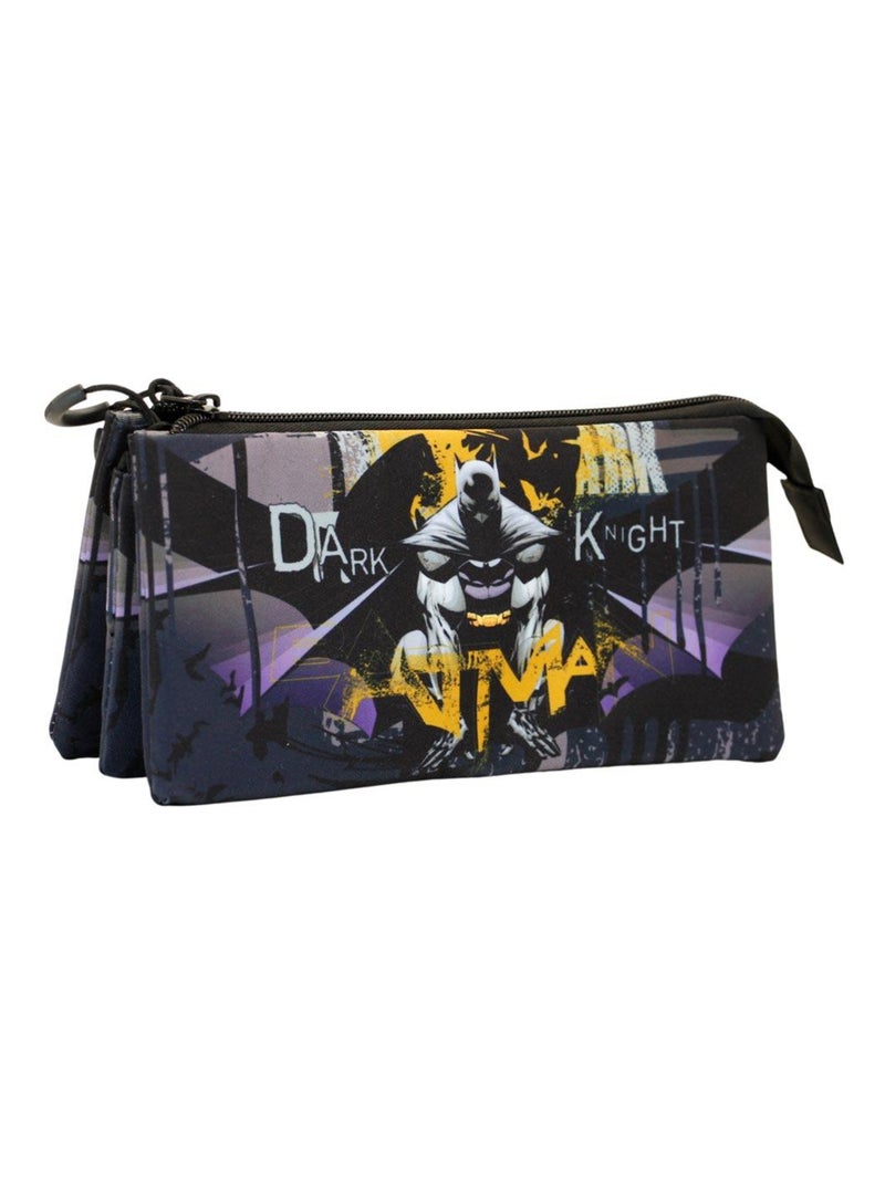 Trousse Triple FAN - Batman Dark Night Gris - Kiabi
