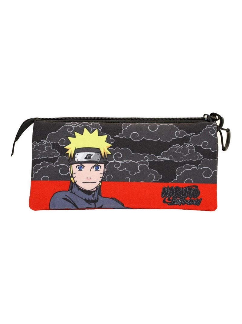 Trousse Triple FAN - Naruto Clouds Noir - Kiabi