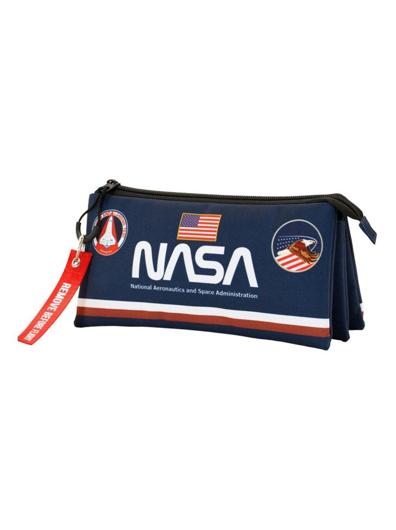 Trousse Triple FAN - NASA Infinity - Bleu - Taille Unique Bleu - Kiabi