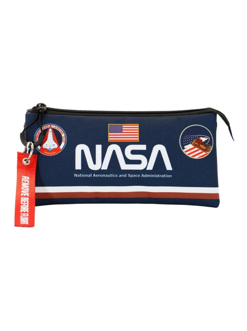 Trousse Triple FAN - NASA Infinity - Bleu - Taille Unique Bleu - Kiabi