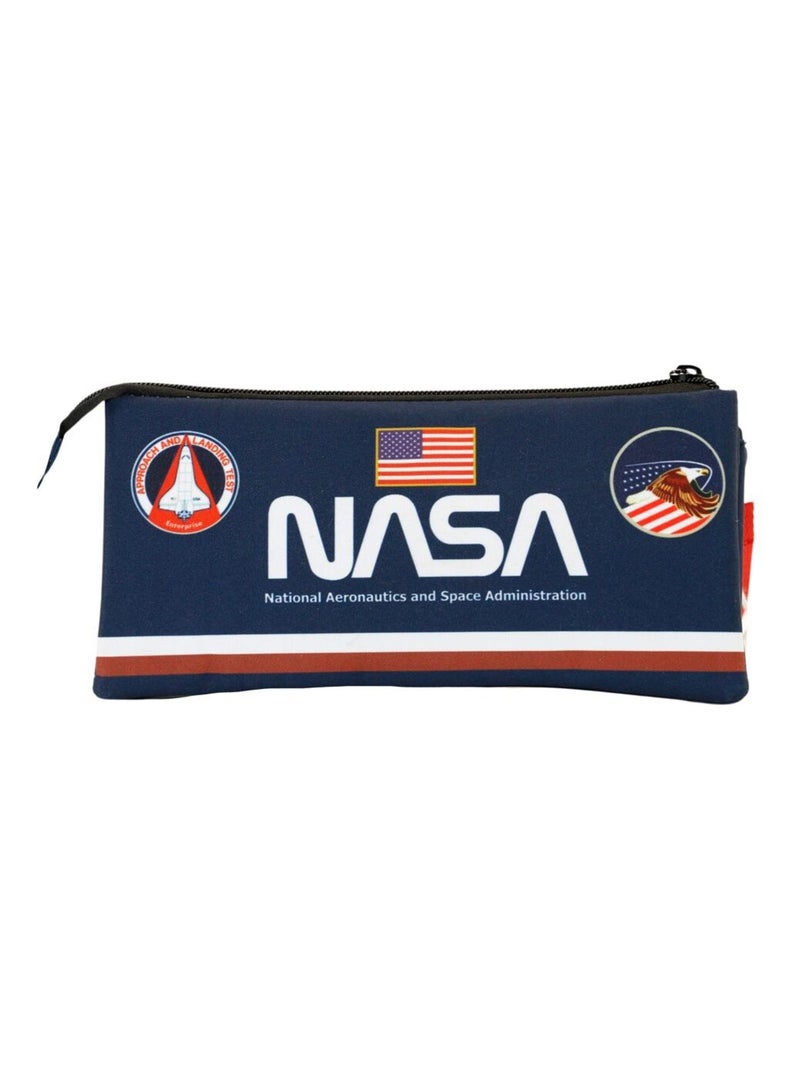 Trousse Triple FAN - NASA Infinity - Bleu - Taille Unique Bleu - Kiabi