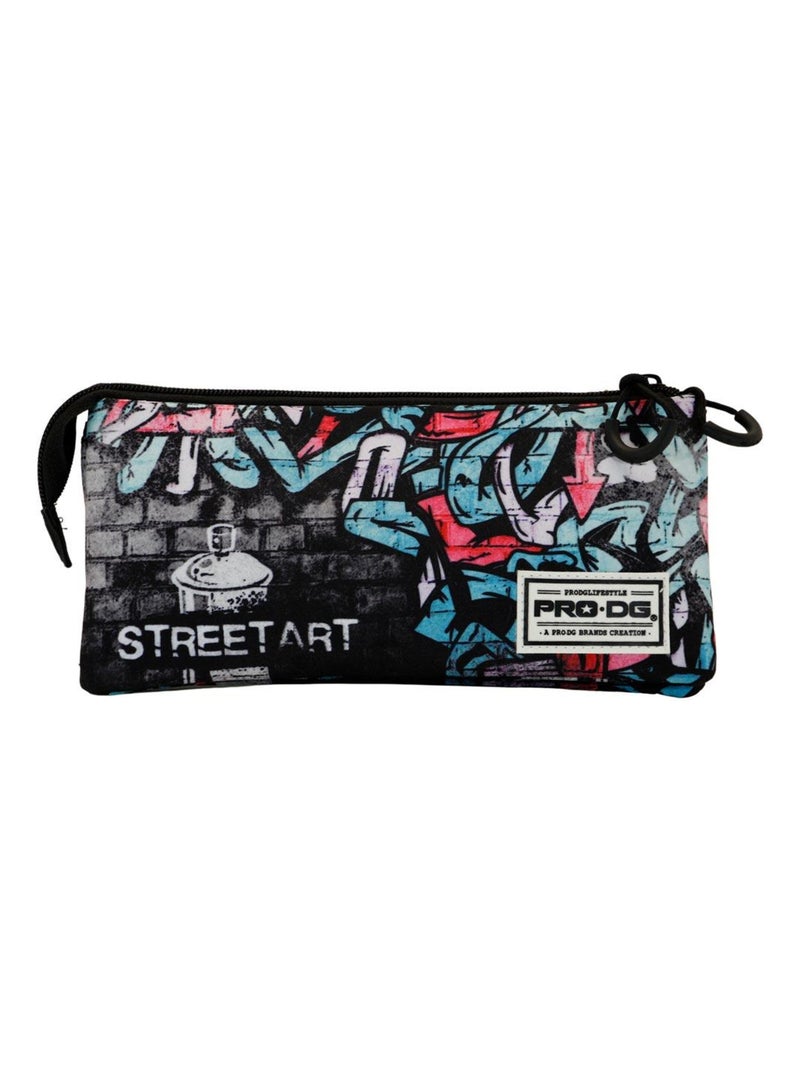 Trousse Triple FAN - PRODG Street Art Multicolore - Kiabi