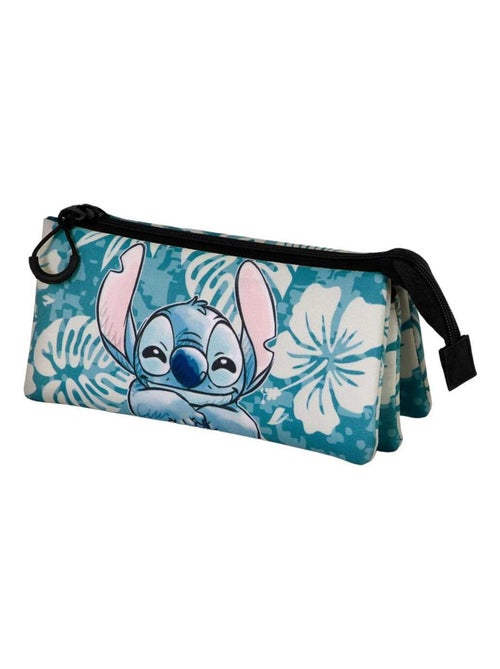 Trousse Triple FAN 2.0 - Disney Lilo et Stitch Aloha - Bleu - Taille Unique - Kiabi