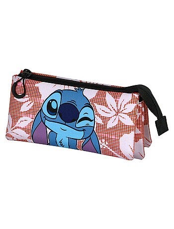Trousse Triple FAN 2.0 - Disney Lilo et Stitch Maui - Rose - Taille Unique