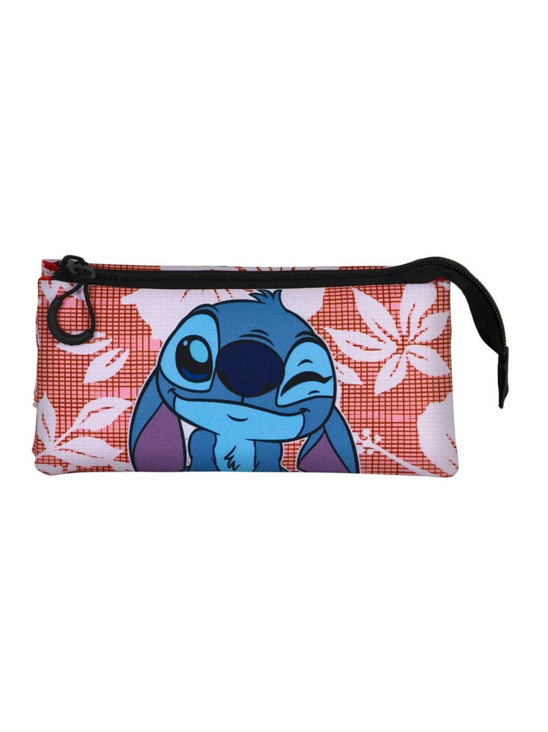 Trousse Triple FAN 2.0 - Disney Lilo et Stitch Maui - Rose - Taille Unique Rose - Kiabi