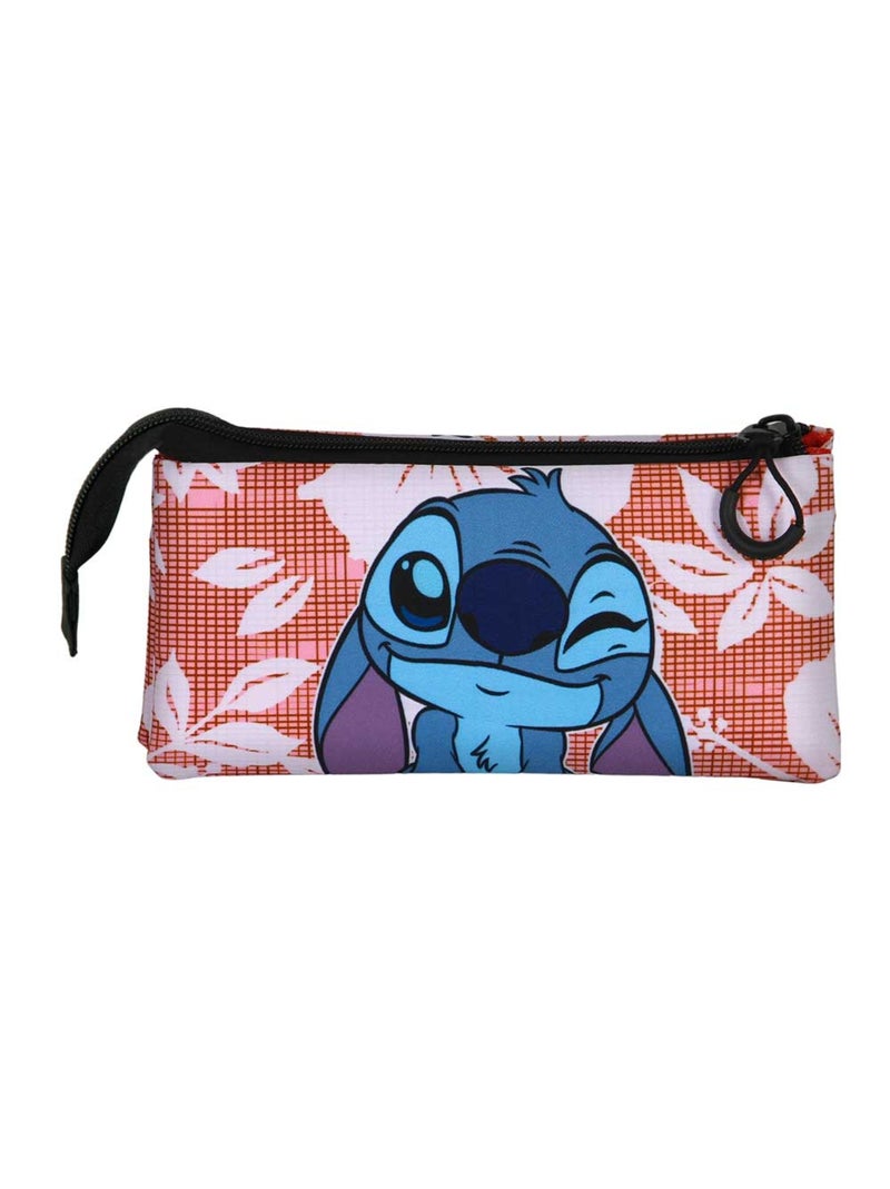 Trousse Triple FAN 2.0 - Disney Lilo et Stitch Maui - Rose - Taille Unique Rose - Kiabi