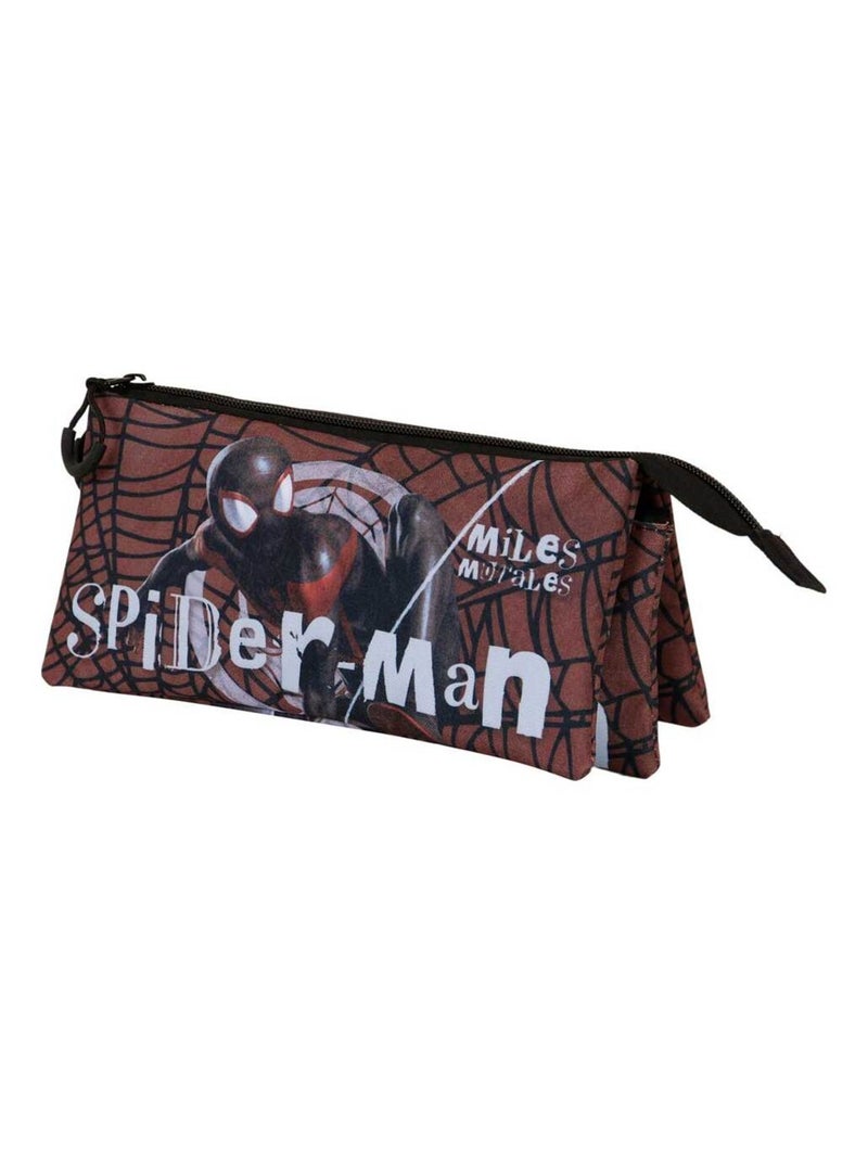 Trousse Triple FAN 2.0 - Spiderman Blackspider - Rouge - Taille Unique Rouge - Kiabi