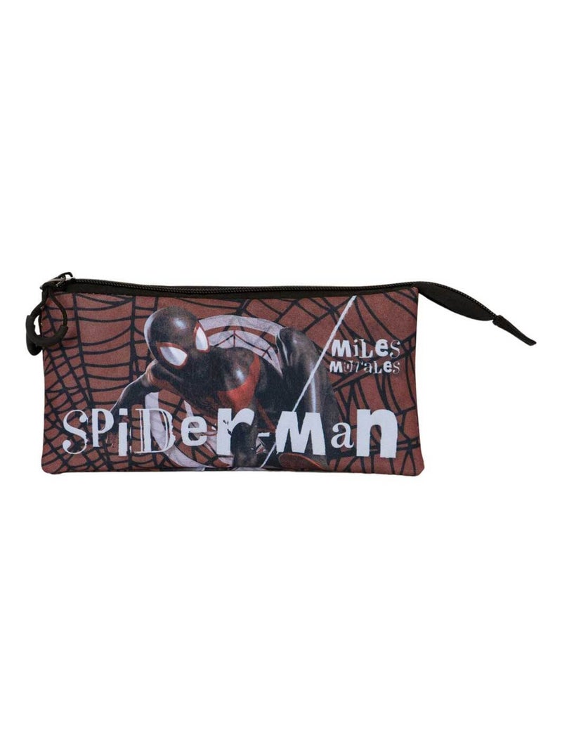 Trousse Triple FAN 2.0 - Spiderman Blackspider - Rouge - Taille Unique Rouge - Kiabi