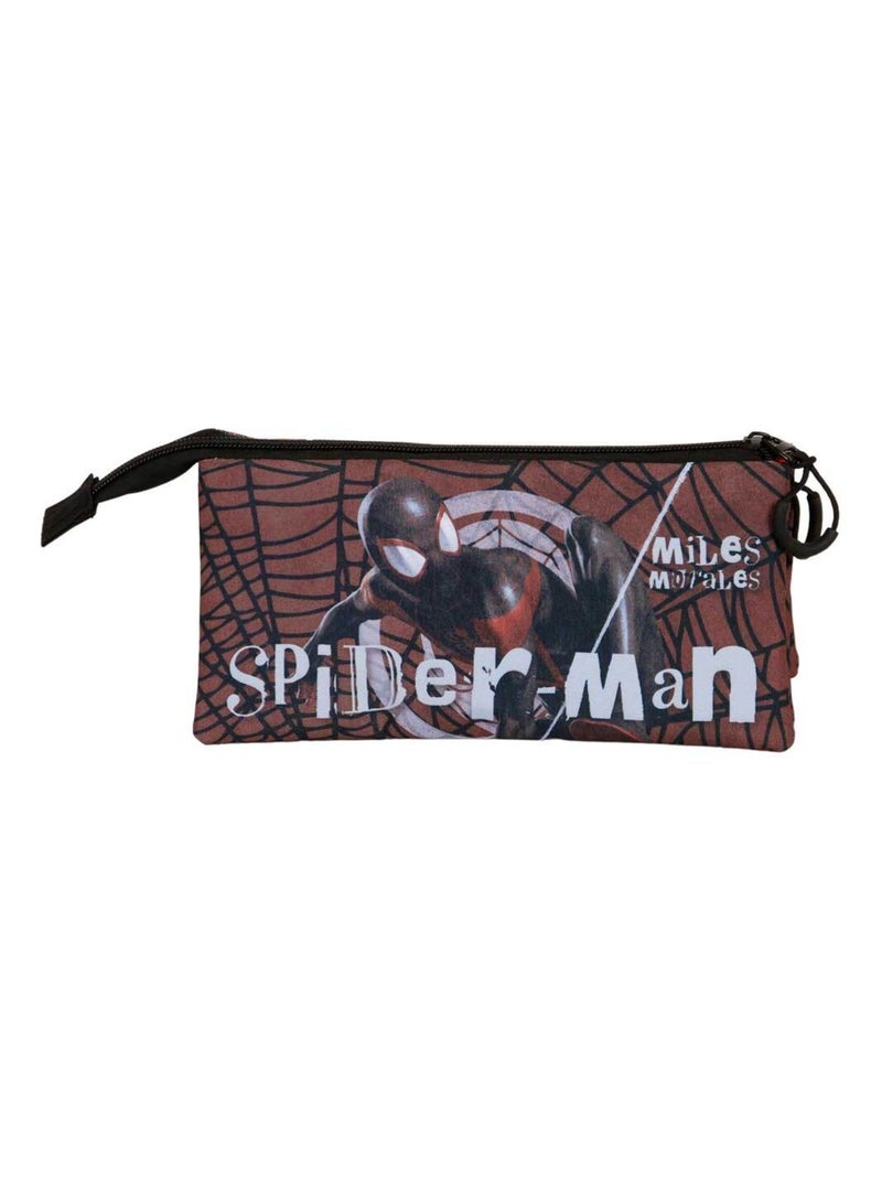 Trousse Triple FAN 2.0 - Spiderman Blackspider - Rouge - Taille Unique Rouge - Kiabi
