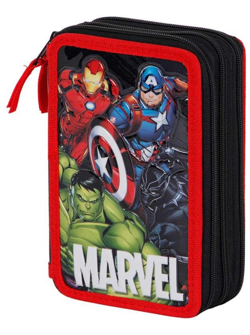 Trousse Triple Garnie - Marvel Avengers Group - Multicolore - Taille Unique Multicolore - Kiabi