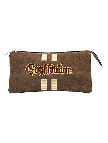 Trousse Triple HS - Harry Potter Potter - Brun - Taille Unique