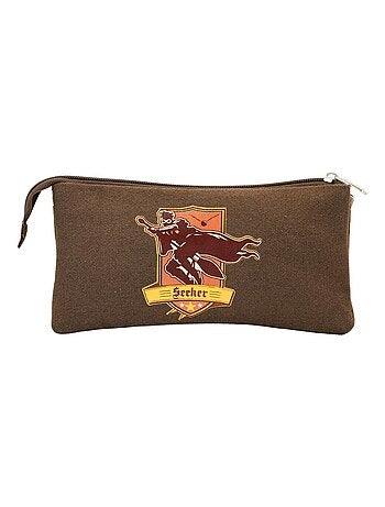 Trousse Triple HS - Harry Potter Potter - Brun - Taille Unique
