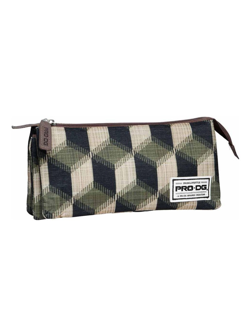 Trousse Triple HS - PRODG Blur Vert - Kiabi