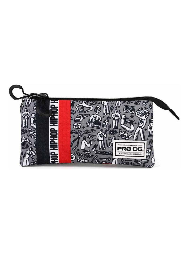 Trousse Triple HS - PRODG Hip Hop Gris - Kiabi