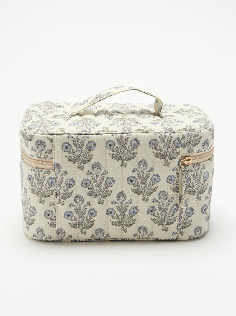 Trousse vanity Bleu - Kiabi